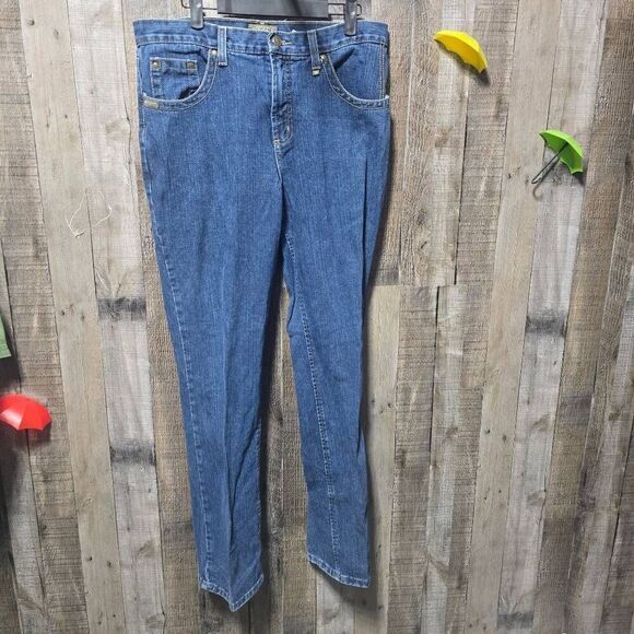 Rockies Natural Rise High Waisted Straight Leg Mom Jeans - Picture 1 of 3